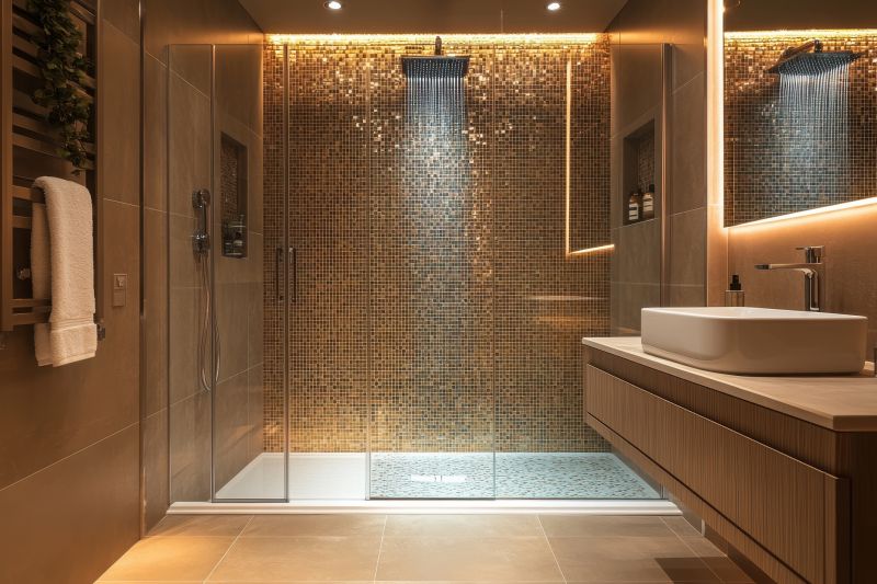 Bathroom with Designer Tiles